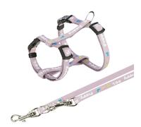 Trixie Junior Pettorina Per Cuccioli Con Guinzaglio Viola Per Cani Regolabile