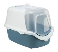 Trixie Lettiera Vico Open Top Blu/Bianco, Nuovo