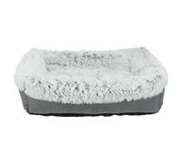 Trixie Letto Harvey Grigio/Bianco-Nero per Gatti, Peluche, Anti Scivolo,