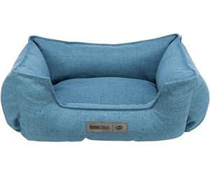 TRIXIE Letto per cani Talis moderno e particolarmente accogliente con fondo antiscivolo, rettangolare, 80 x 60 cm, blu - 37564