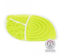 TRIXIE Lick'n'Snack vassoio di plastica a forma di foglia 28 x 21 cm