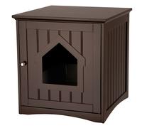 Trixie Litter Box Contenitore nascosto Kitty Litter Box Box Mobili stile espresso-marrone 19,84 libbre