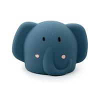 Trixie Luce notturna Mrs. Elephant | Compagno morbido e soffice | Ricaricabile con luminosità regolabile | Perfetta per la camera dei bambini, blu