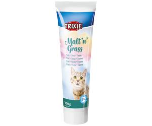 Trixie Malt'n'Grass Malto + Erba + Taurina - contro boli di pelo - Set %: 6 x 100 g