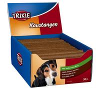 Trixie Masticare BAR Pollo Riso & - 50 Pezzo, Snack per Cani, Nuovo
