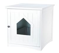 Casa per gatti 49 × 51 × 51 cm bianco