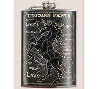 Trixie & Milo Sottile Acciaio Inox 237ml Flask : Unicorno Parti