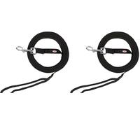 TRIXIE monitoraggio Piombo Piatto Strap (Confezione da 2)