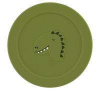 Trixie Mr. Dino - Contenitore per snack in silicone con coperchio, morbido, resistente e a prova di perdite, facile da pulire e perfetto per gli spostamenti, sicuro ed ecologico