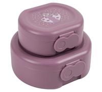 Trixie Mrs. Peacock - Set di 2 snack box con clip