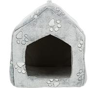 Trixie NANDO peluche Capanna/grotta, 40 x 45 x 40 cm, grigio chiaro, Cucù, igoo, poltrone