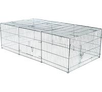 TRIXIE Natura Outdoor, Zincato, 216 × 65 × 116 cm
