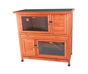 Trixie Natura Piccolo Hutch Animale Con Isolamento, 116 x 113 x 65 cm, colore: marrone