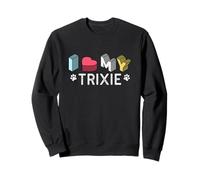 Trixie - Nome del Cane Personalizzato Trixie Pet Lover Felpa