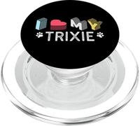 Trixie - Nome del cane personalizzato Trixie Pet Lover PopSockets PopGrip per MagSafe