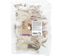 TRIXIE Orecchie di coniglio con pelo per cani - Monoproteico - 500 g | Snack nat