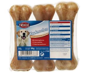 Trixie - Osso Medio da Masticare in Pelle Bovina 3x33g