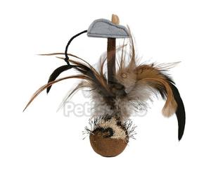 Trixie palla suonante con topolino e piume 1 pz (TRX45730)