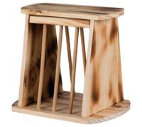 Trixie Palle di Fieno Legno 25x22x18cm per Coniglio & Roditore, Sicuro &