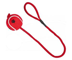 TRIXIE Pallina da tennis su una corda per il vostro cane