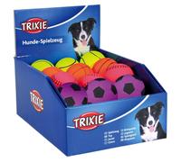 Trixie Palline Neon 24 Pezzi Gomma Eva Giocattolo Per Cani Galleggiante 6 Cm