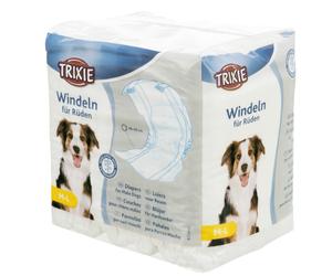 Trixie Pannolini a fascia per cani maschi - Tg. M-L: 46-60 cm, 12 pz