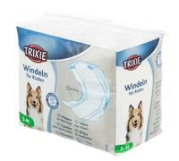 Trixie Pannolini a fascia per cani maschi - Tg. S-M: 30-46 cm, 12 pz