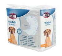 TRIXIE Pannolini per cani maschi - L-XL: 60-80 cm, 12 pz - Incontinenza