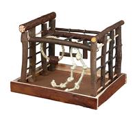 Palestra gioco Trixie in legno Natural Living - cocorite - L35 x P29 x H25 cm