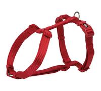 Imbracatura per cane - TRIXIE - Rossa - 50-75 cm - 20 mm - Nylon - Cinghie regolabili - Extra spessa - Confortevole