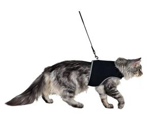 TRIXIE Pettorina per gatti con guinzaglio XL, 36-54 cm