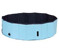 TRIXIE Piscina per cani, Ø 70 x 12 cm, azzurro/blu, 1,24 kg | Piscina pieghevole con fondo antiscivolo: garantisce raffreddamento e divertimento nelle calde giornate estive