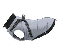 TRIXIE Pontis Cappottino con pettorina S 36 cm grigio