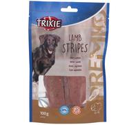 TRIXIE Premio Lamb Stripes con Agnello 4x100 g Strisce