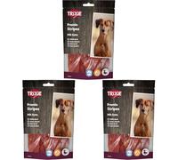 TRIXIE Premio omega stripes 100gr - Snack e biscotti cane ossa (Confezione da 3)