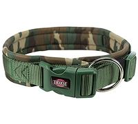 Trixie Premium L - Collare Mimetico per Cani Regolabile, 49-55 cm, Spessore 25 mm