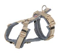 Trixie Premium Trekking Pettorina per Cane Sabbia / Grafite,Regolabile & Morbida