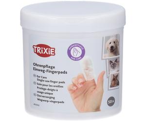 TRIXIE Pulizia orecchie, salviettine da dito monouso 50 Pc Salviette