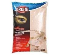 Trixie Base Sand (Giallo) - substrato terrario per terrari del Deserto - 5 kg Borsa