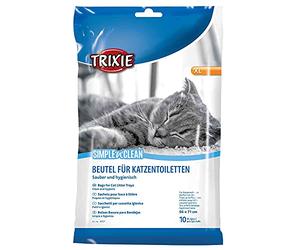 Trixie- Sacchi per lettiere per gatti, 56 x 71 cm, 10 pezzi