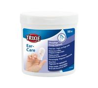 Trixie salviette da dito monouso per pulizia orecchie 50pz