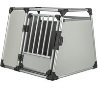 Trixie Scatola di trasporto in alluminio, 94 x 75 x 88 cm, argento/grigio chiaro