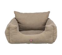 Trixie seggiolino auto per cani, taupe - L 55 x P 30 x H 55 cm