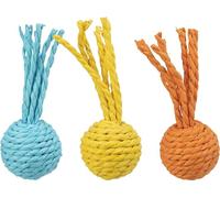 Trixie Set di palline sonaglio, carta corda, ø 4 x 11 cm