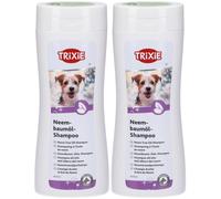 TRIXIE Shampoo all'olio dell'albero del neem 2x250 ml Shampoo