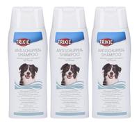 TRIXIE Shampoo antiforfora per cani 3x250 ml Shampoo