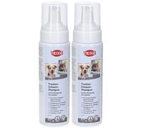 TRIXIE Shampoo Secco a Schiuma 2x230 ml Shampoo