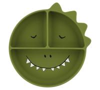 Trixie Siliconen Bord met Vakjes en Zuignap Mr. Dino