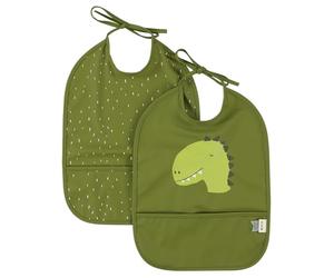 Trixie Slabbertjes Waterproof set van 2 Mr. Dino