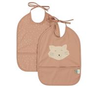 Trixie Slabbertjes Waterproof set van 2 Mrs. Cat